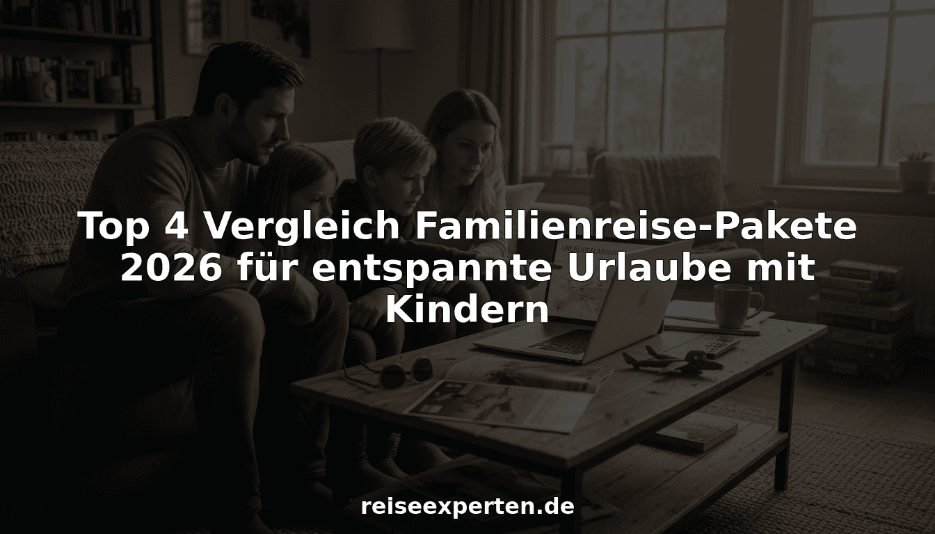 Top 4 Vergleich Familienreise-Pakete 2026 für entspannte Urlaube mit Kindern