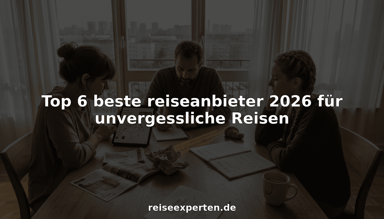 Top 6 beste reiseanbieter 2026 für unvergessliche Reisen