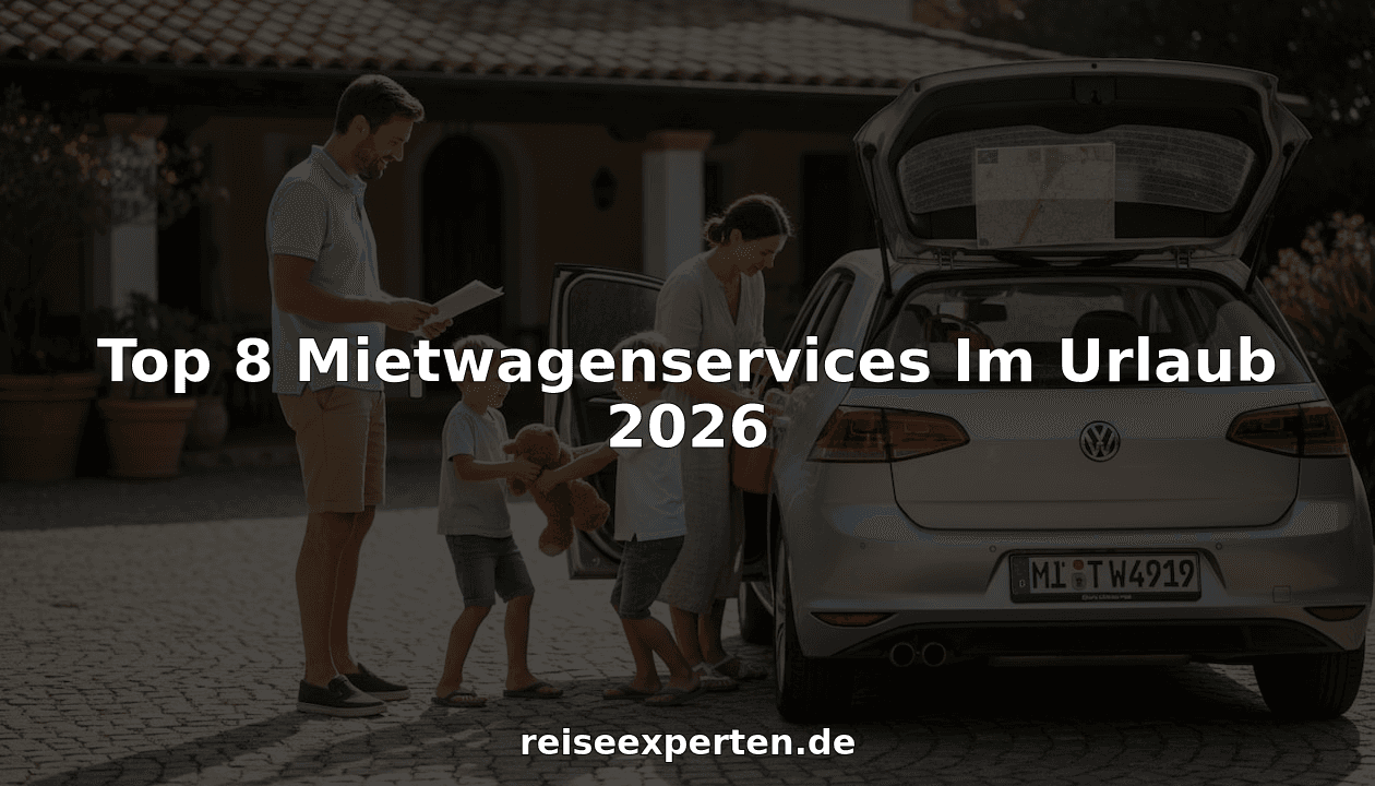 Top 8 Mietwagenservices Im Urlaub 2026