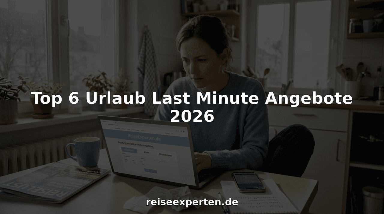 Top 6 Urlaub Last Minute Angebote 2026