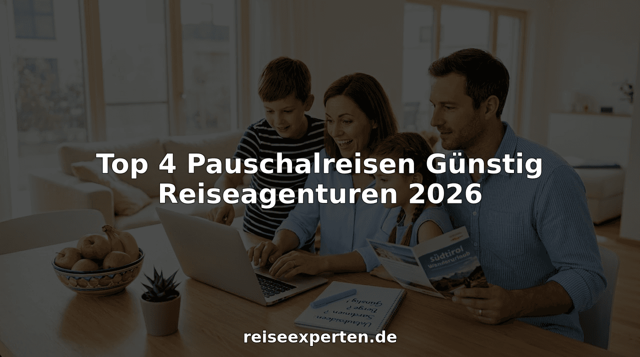 Top 4 Pauschalreisen Günstig Reiseagenturen 2026
