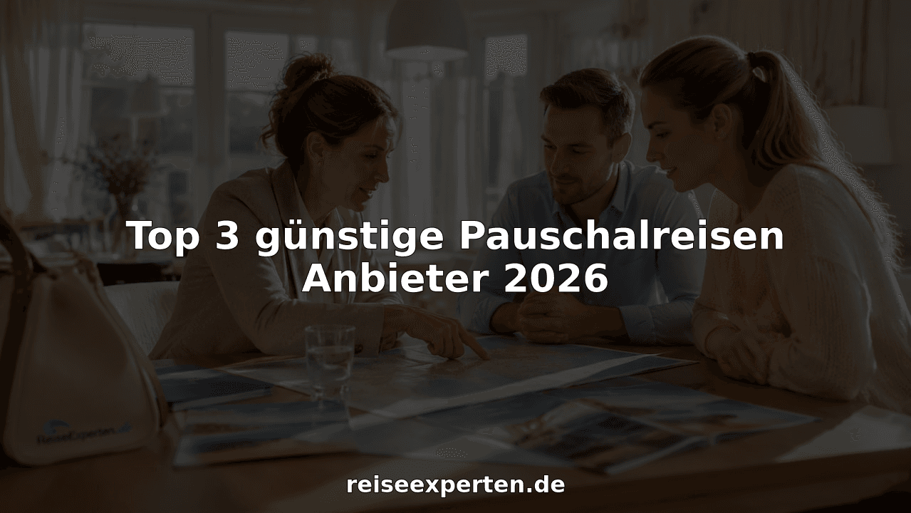 Top 3 günstige Pauschalreisen Anbieter 2026